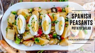 Spanish Peasants Potato Salad | Ensalada de Patatas Campesina Recipe