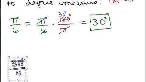 Radian Measures of Angles 6