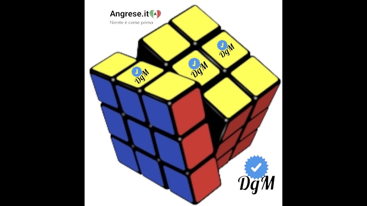 Come Risolvere il Cubo di Rubik - 1 solo Algoritmo (sexy move ) @degegevivo