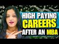 High Paying Careers After MBA in India (Up to ₹40 LPA) | Finance , Counsulting , Product Management