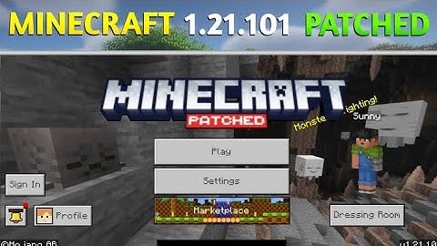 Official Minecraft Patch 1.21.101 Version | New Update Bug Fix | Minecraft Latest Version