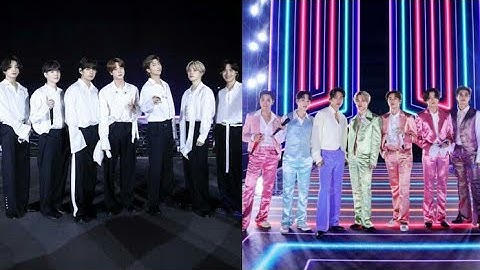 BTS "Life Goes On" & "Dynamite" performance @ AMA