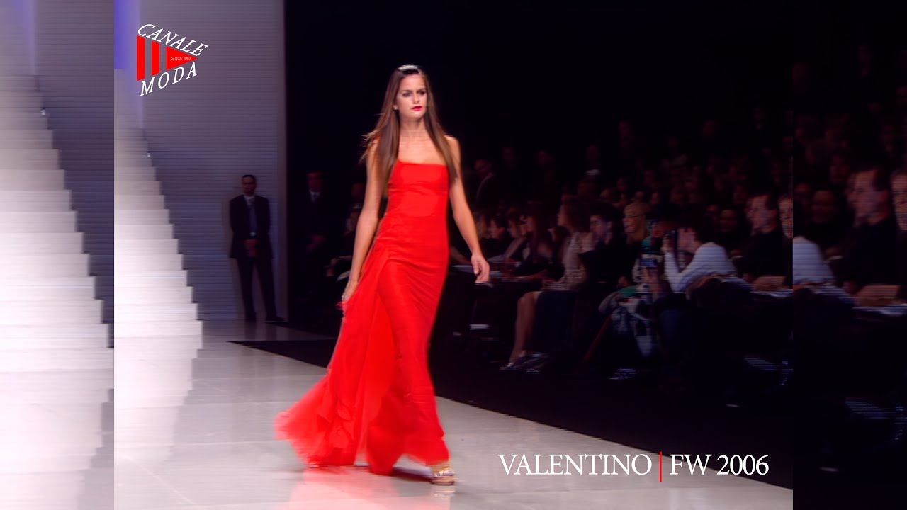 VALENTINO Fall Winter 2006 Paris 4K - Canale Moda