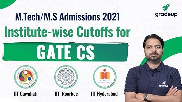 M.Tech Admission CS 2021 | IITG/IITR/IITH Previous Year Cut-off | By Mallesham Devasane Sir