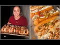 Beer Cheese Cheesesteaks on the Griddle