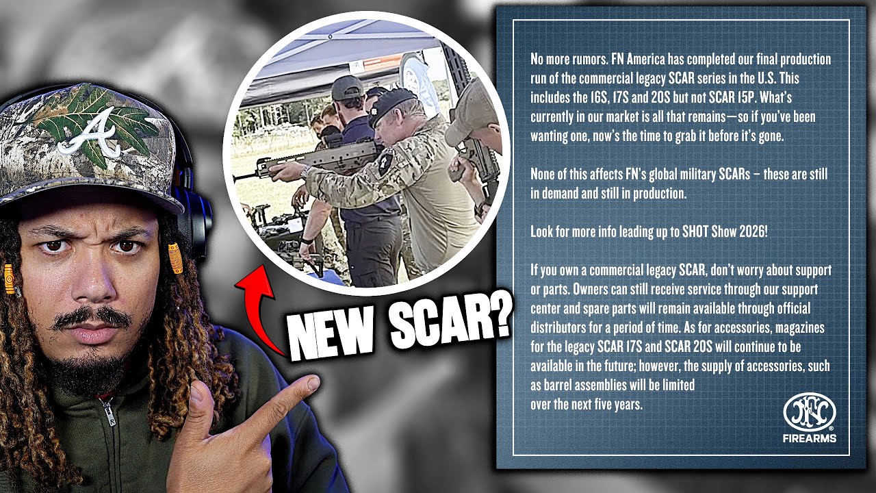 FN только что ПРЕКРАТИЛА ВЫПУСК SCAR — но есть один нюанс!