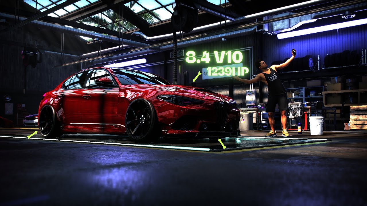 Customizing a '16 Alfa Romeo Giulia | Need for Speed Heat