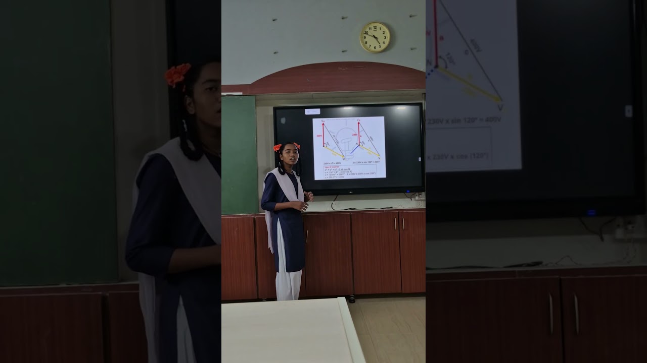 Why 3phase is 440v ??//technical questions//shorts