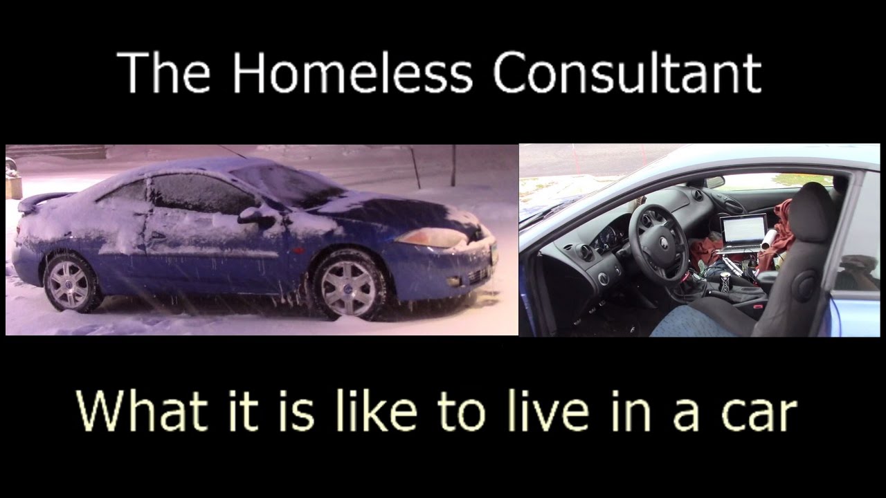 Homelessness What it is like to live in a car YouTube