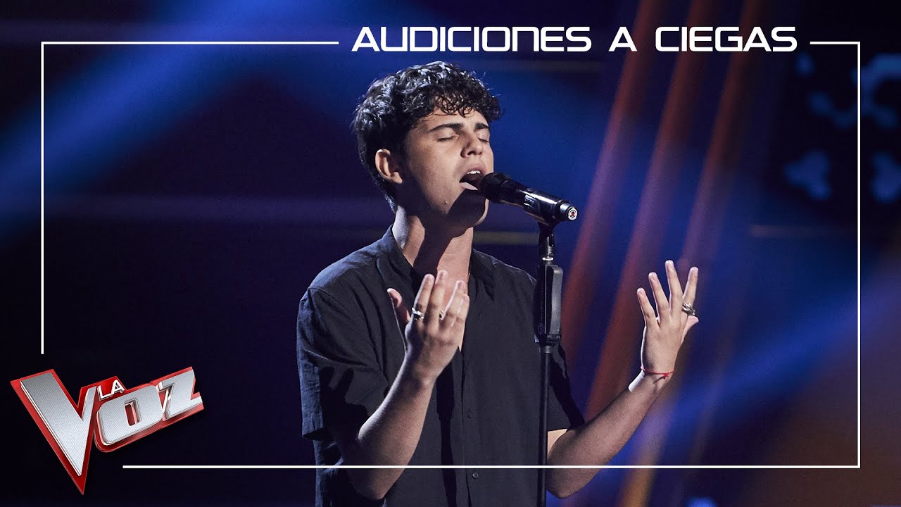 Nicolás Moreno canta 'La despedida' | Audiciones a ciegas | La Voz Antena 3 2022