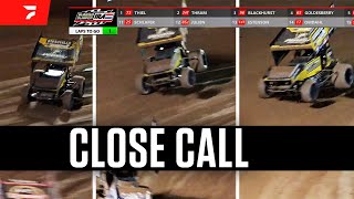 REMARKABLE SAVE: Scotty Thiel Hangs On At Cedar Lake Speedway