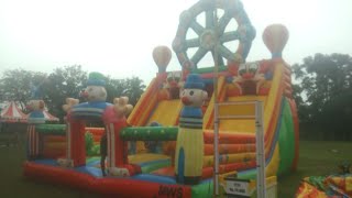 Pengisian Angin Istana Balon Baling Baling,Part 85