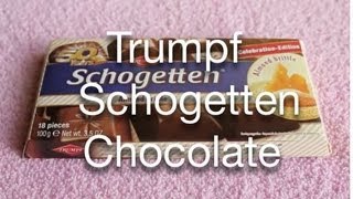 Schogetten Chocolate YouTube Trumpf -