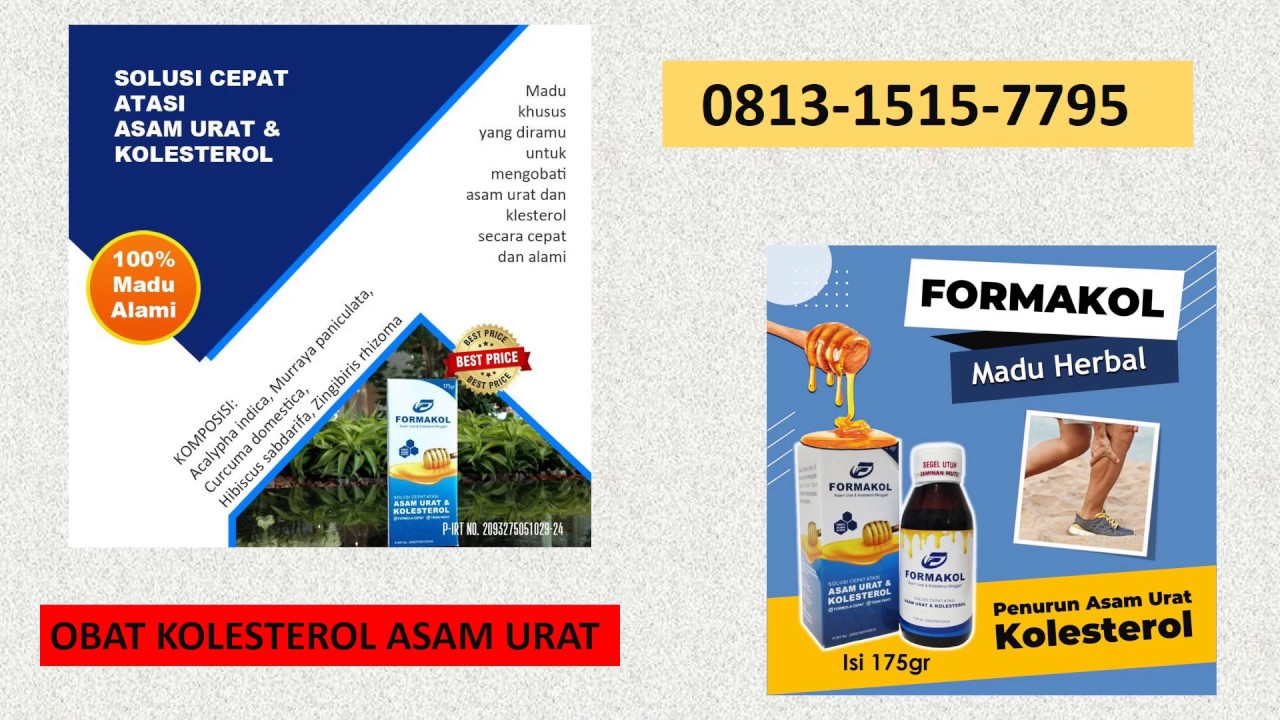 TERBAIK !! 0813-1515-7795 Obat Alami Asam Urat Dan Kolesterol , Obat