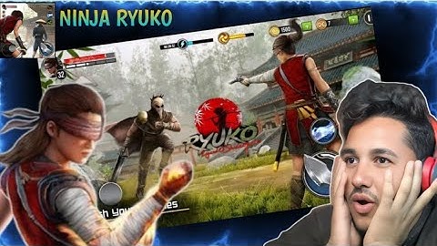 Ninja Ryuko : Shadow Ninja Game |Creek Garden First Gatekeeper Enemies Kill 18