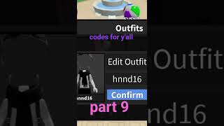 mmv outfit codes for y'all part 9