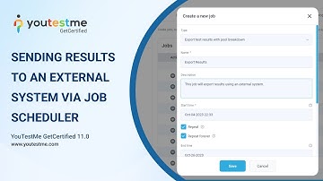 YouTestMe GetCertified 11.0 - How to Send Results to External Systems Using Job Scheduler