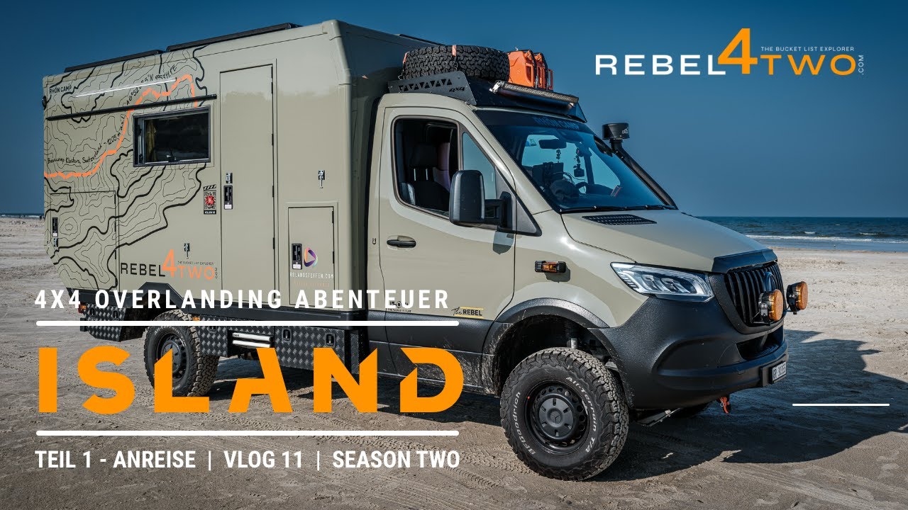 ISLAND - ANREISE | 4x4 Overlanding Abenteuer (Teil 1)