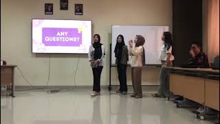 the third group presented the results of their discussion on machine translation analysis (4BB)