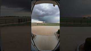 How are these clouds moving so fast? #tornadoalley #thunderstorm #midwestweather