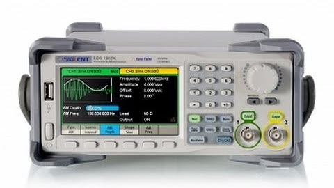 Siglent SDG1000X Signal Generator (1032X & 1062X) review of specs