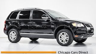 Chicago Cars Direct Reviews Presents a 2009 Volkswagen Touareg 2 VR6 - WVGBE77L29D026524