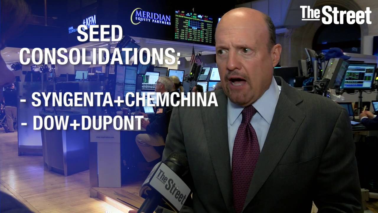 TheStreet’s Jim Cramer Skeptical About Whether Monsanto and Bayer Can Merge TheStreet’s Jim Cramer Skeptical About Whether Monsanto and Bayer Can Merge