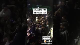 alejo isak y callejero fino cantando en vivo que saben los chetos de los turros