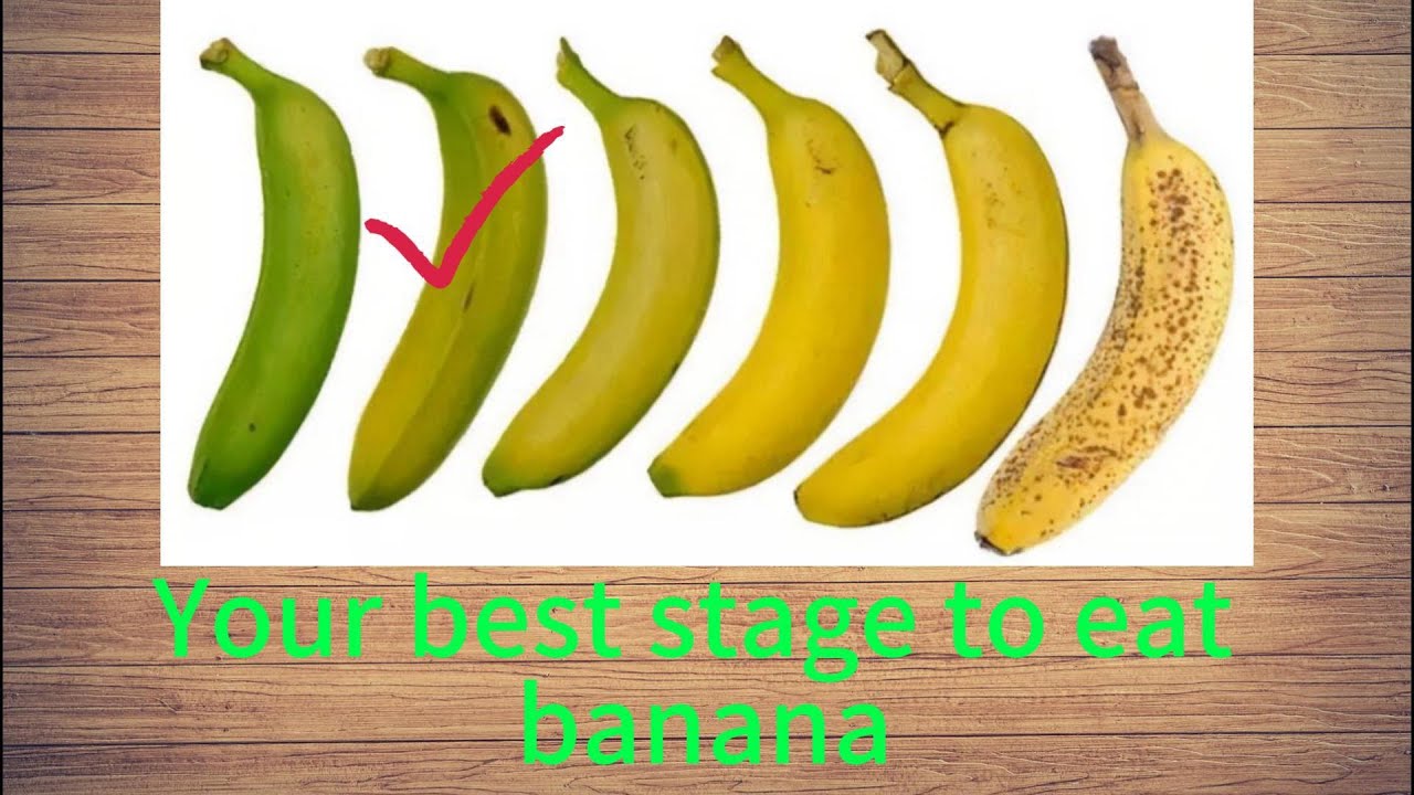 Is it safe for people to eat green bananas? Ripe or unripe banana
