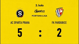 AC SPARTA PRAHA VS FK PARDUBICE 5.8 3. KOLO FORTUNA LIGY