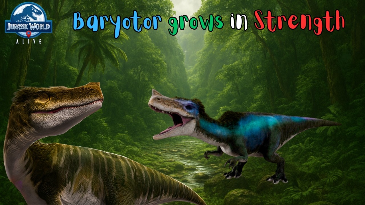 BARYOTOR grows in Strength 💪 | PVP Battles | Jurassic World Alive Gameplay 669