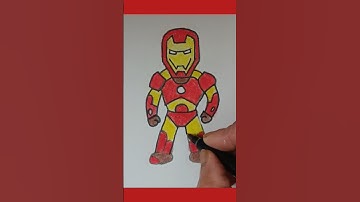 how to draw Ironman #easy #simple #drawing #art #cartoon