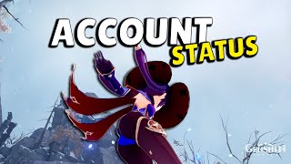 How To See Your Genshin Impact Account Status