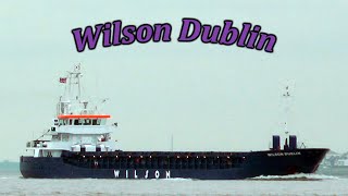 Wilson Dublin Cargo Ship Arriving in Liverpool