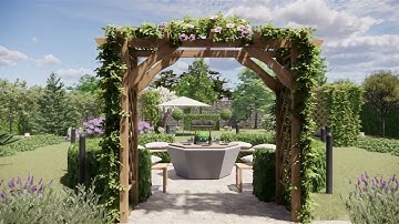 Rendering Exterior Animation Sketchup+Enscape