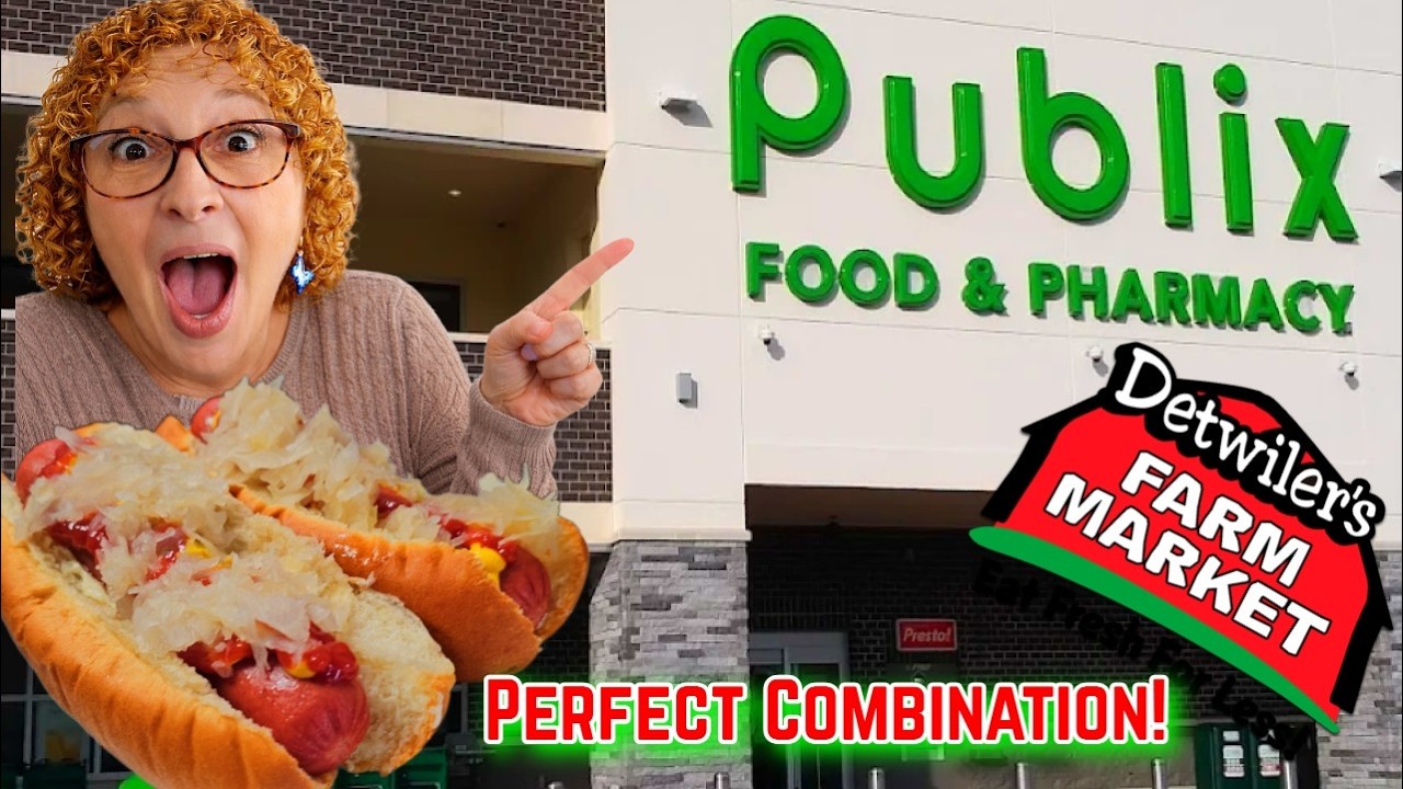 Simple Publix Run… EPIC Detwiler’s Hot Dogs in a Ninja Air Fryer! Kathleen Square Super Market!