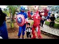 Ketemu Badut Superhero Di Taman Kota Pada Opening Acara Tasikmalaya Oktober Festival 2018!