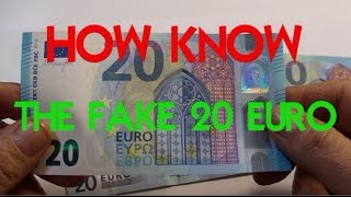 [ITA-ENG SUB] How Know the FAKE 20 (Riconoscere i 20 Falsi)