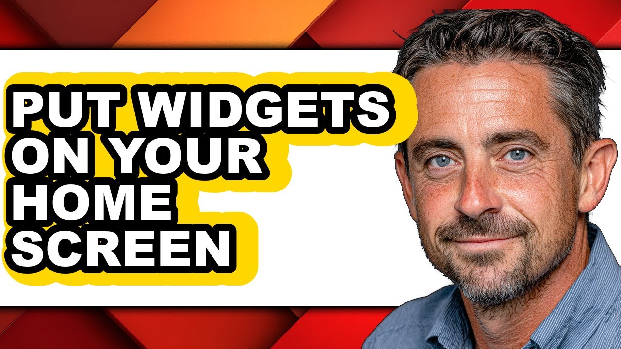 How to Put Widgets on Your Home Screen (only Way) - YouTube