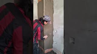 Kỹ năng xây tạo cửa tròn #construction