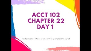 Chapter 22 Day 1