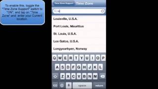 HOW TO ENABLE OR DISABLE TIME ZONE SUPPORT FOR CALENDARS IN IOS 6 (IPHONE 5)