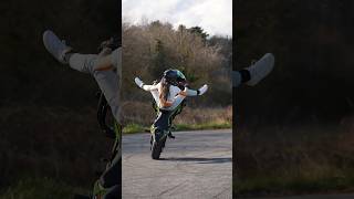 Speader Time 💪 #Moto #Motorcycle #Stunt #Dafymoto #Michelin #Kawasaki
