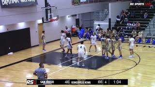 BOYS HOOPS: H.M. King Brahmas vs. San Diego Vaqueros