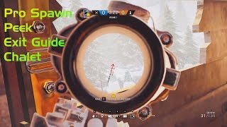 Pro KingGeorge Chalet Spawn Peek Exit Guide! Get out of spawn safe!