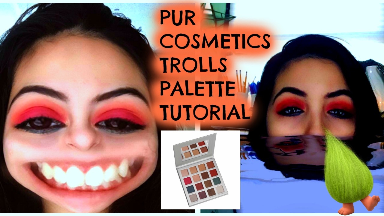 Pür Cosmetics Trolls palette tutorial