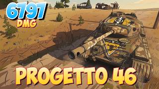 Progetto 46 - 4 Kills 6.7K DMG • World Of Tanks screenshot 1