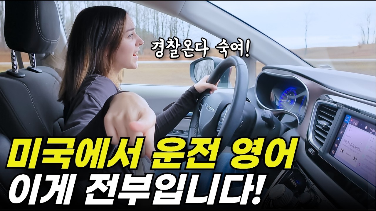 🇺🇸Все английские фразы, необходимые для вождения в США! | Прокат автомобилей, истории об остановк...