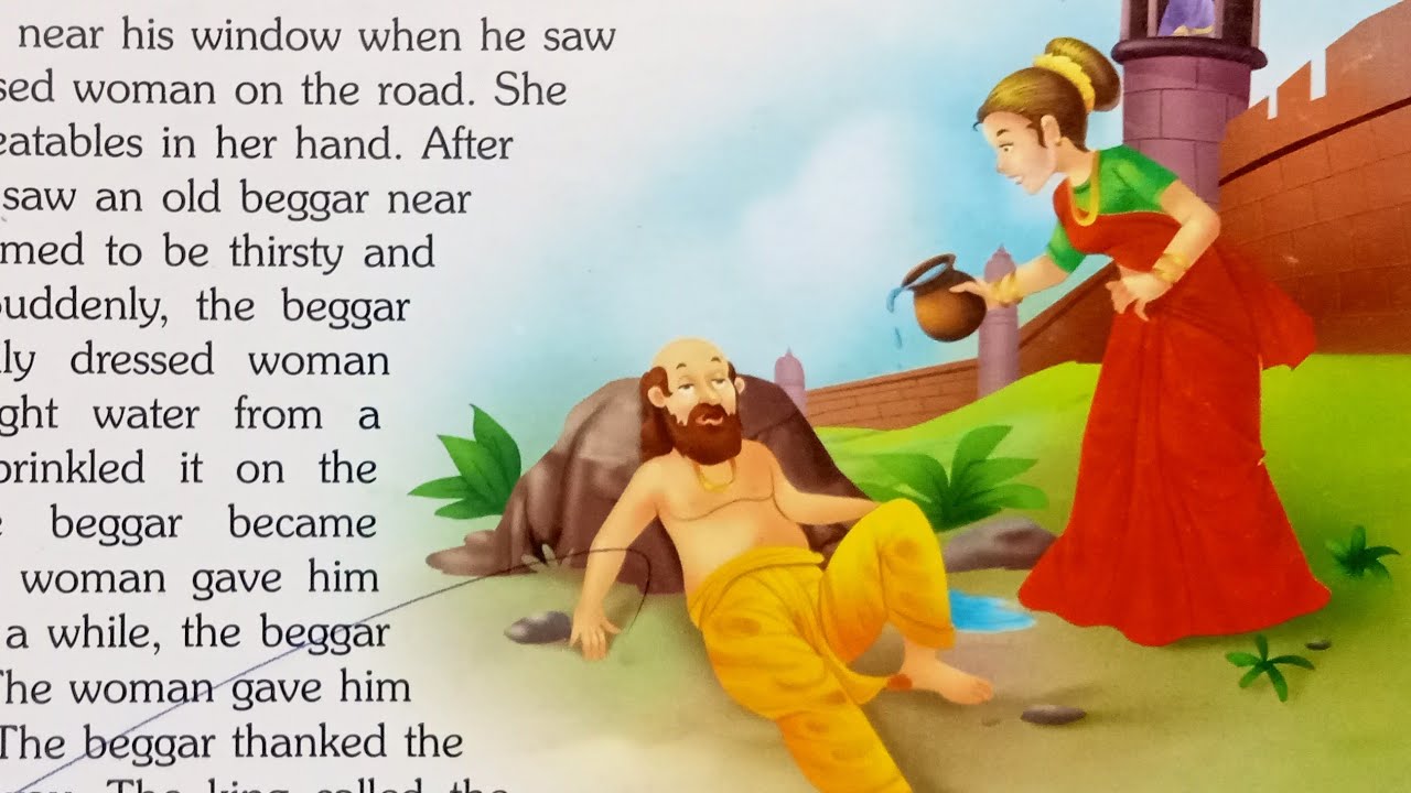 एक गरीब आदमी और अच्छे दिल की लड़की || moral story || Reading english book