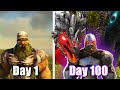 100 Days as a MASTER TAMER on Ark Survival Evolved Crystal Isles
